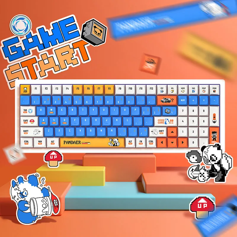 PANDAER GAME START Bear's Paw Keycaps