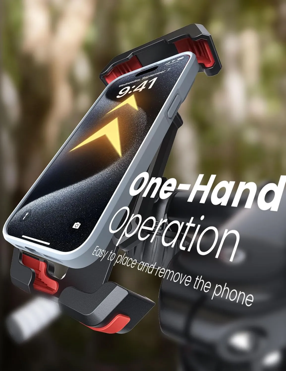 Phone Holder For EBike and EScooter【3S Quick Install】