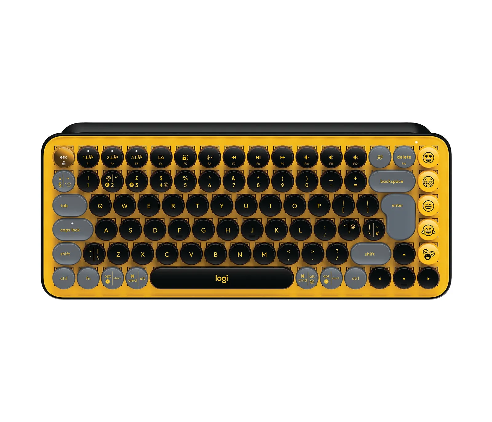 Pop Keys Wireless Keyboard Yellow