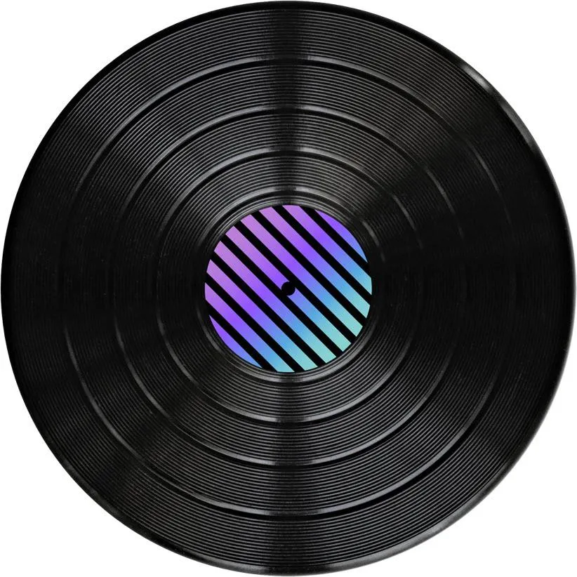 Popsockets PopGrip (Backspin Retro Vinyl)