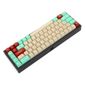 Poseidon PSD68 LE Case Anodized Aluminium case custom mechanical keyboard black silver Blue Red bm68