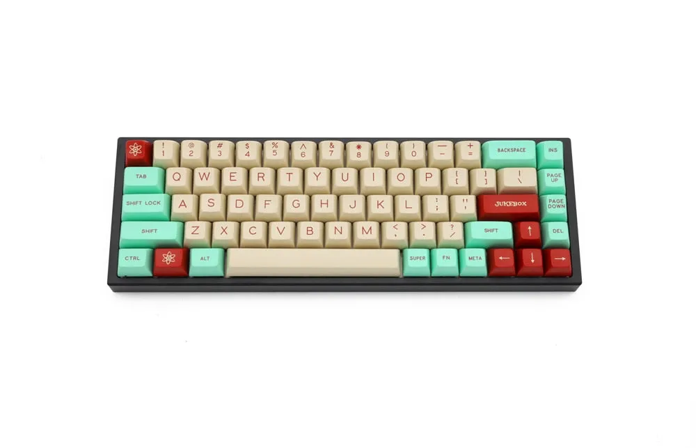 Poseidon PSD68 LE Case Anodized Aluminium case custom mechanical keyboard black silver Blue Red bm68