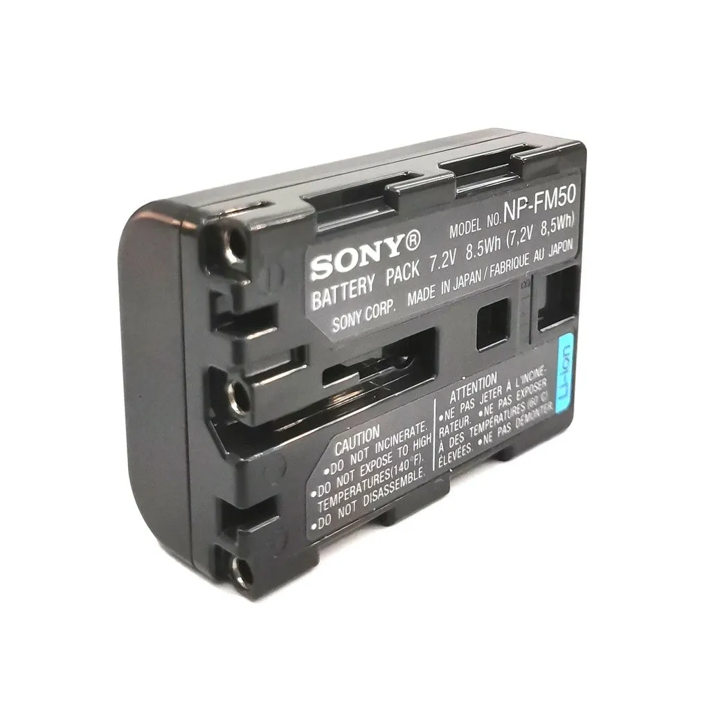 Pxel Sony NP-FM50 InfoLithium Rechargeable 7.2V 1180mAh Battery Pack for Select Sony Cybershot Digital Cameras | Sony NP-FM50 Replacement