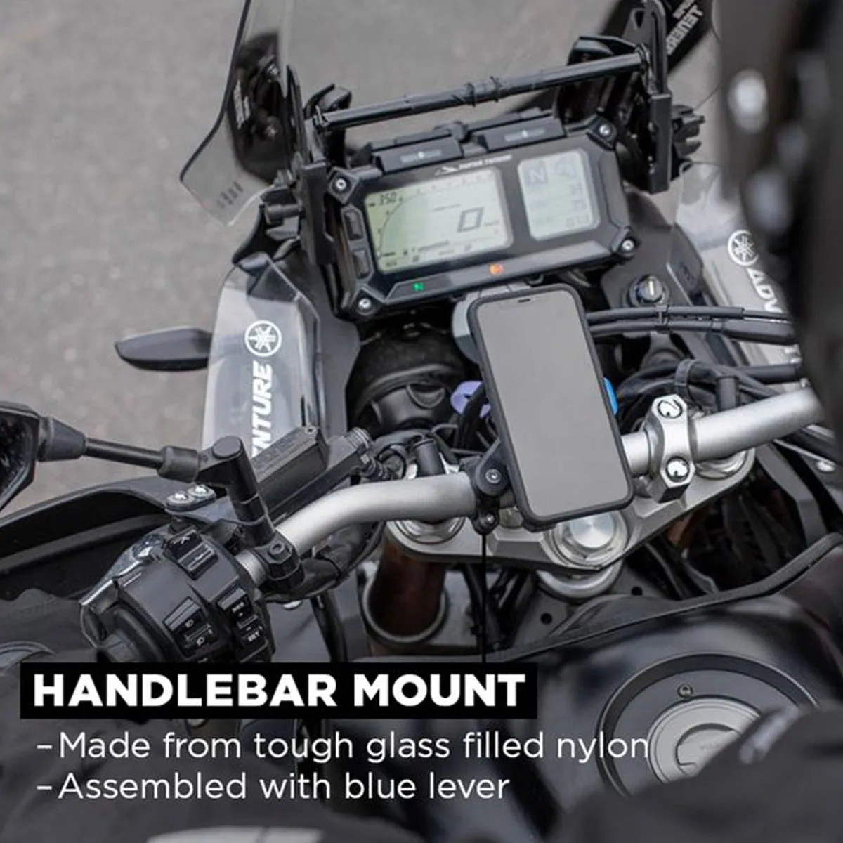 Quad Lock Motorcycle Handlebar Mount