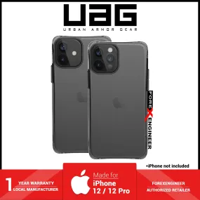 [RACKV2_CLEARANCE] UAG Plyo for iPhone 12 - 12 Pro 6.1 5G Case - Clear Ice (Barcode: 812451039870 )