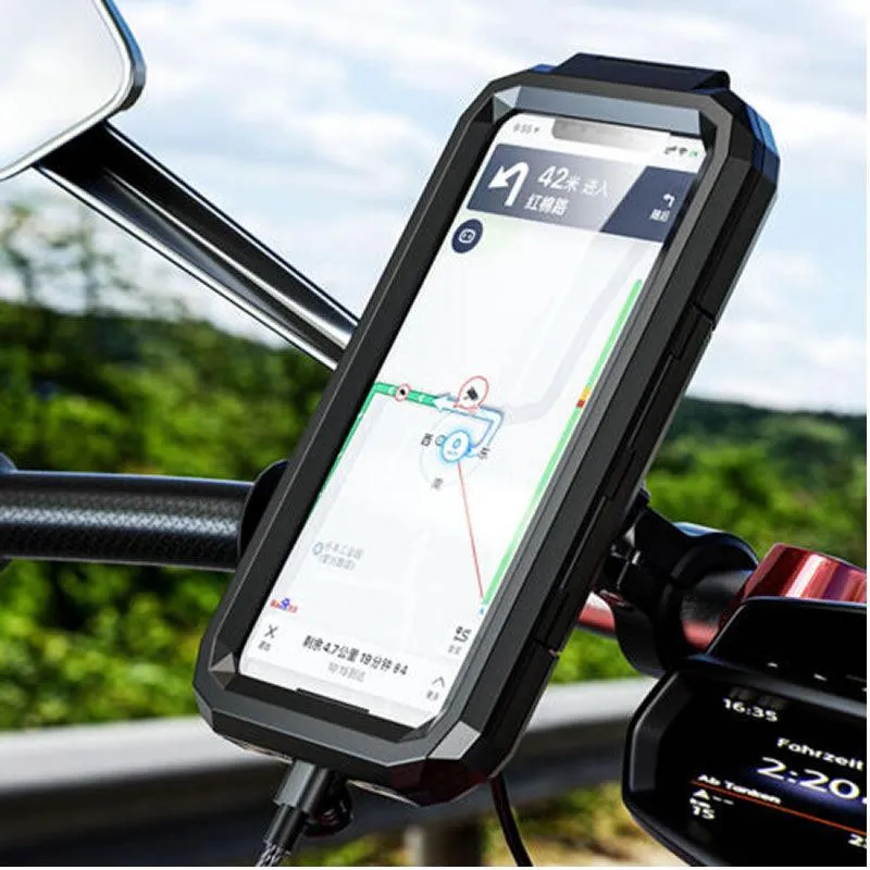 Rainproof Phone Holder Handlebar For Bicycle AB-48