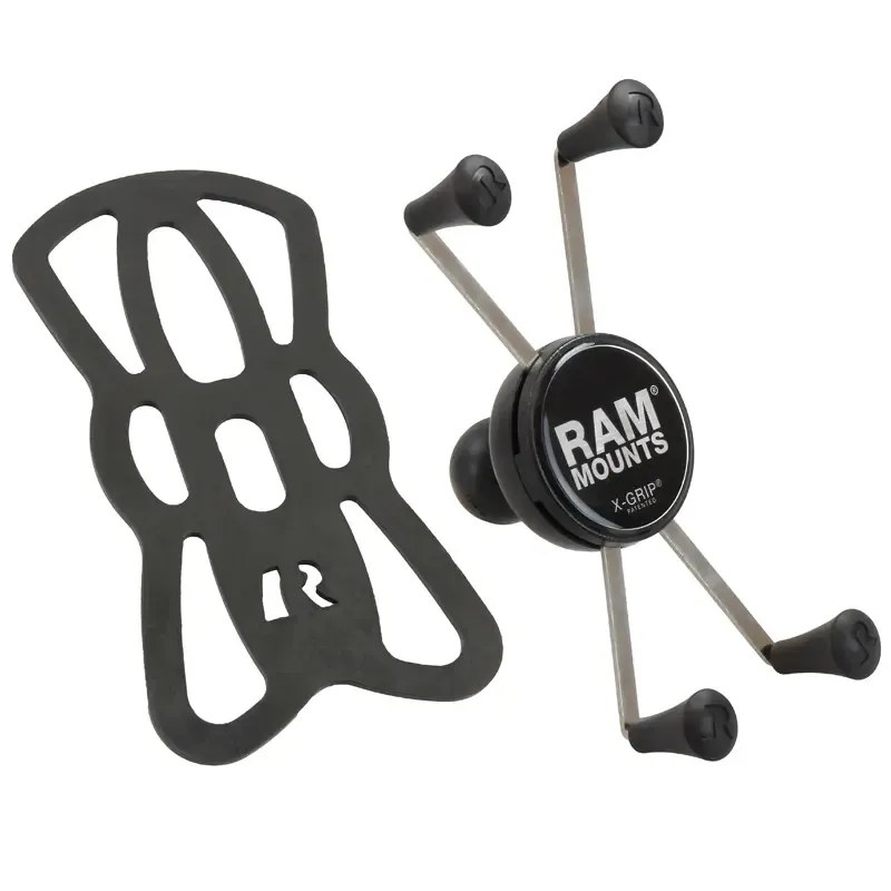 RAM® X-Grip® Large Phone Holder with Ball – Powder-Coated Aluminum - P/N: RAM-HOL-UN10BU