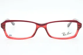 Ray-Ban RB5235 5054 Wine Red Clear Designer Italy Eyeglasses