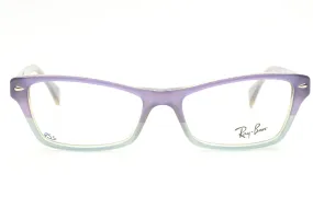 Ray-Ban RB5256 5107 Lavender Gray Fade Designer Italy Eyeglasses