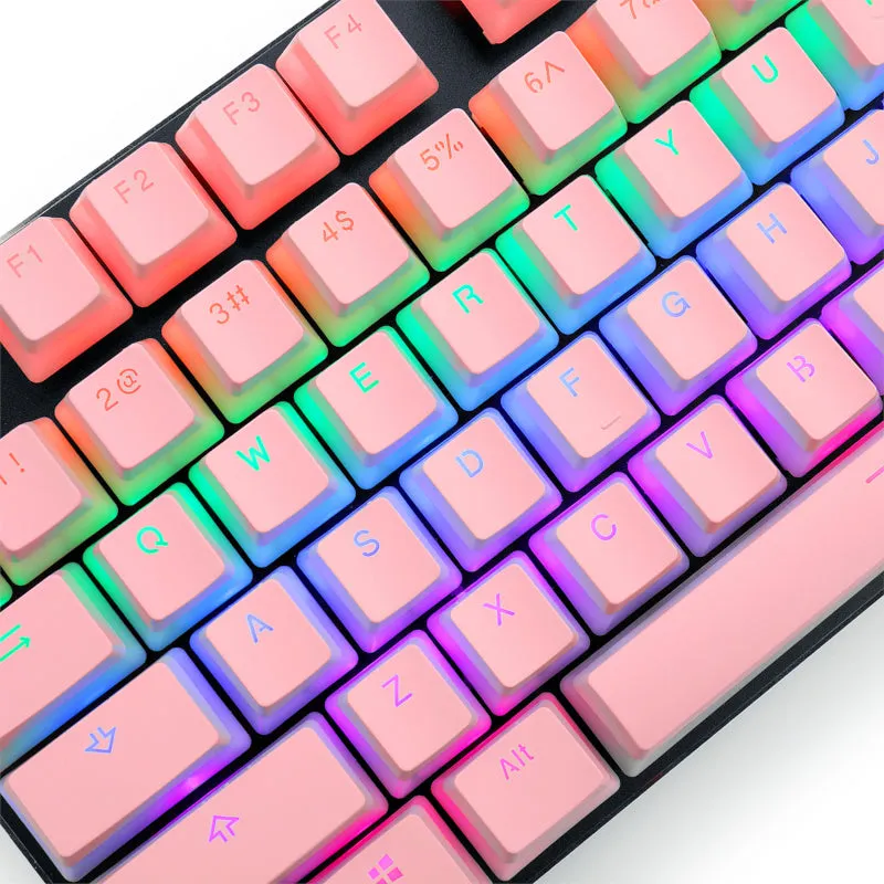 Redragon 104 Scarab Mechanical Key Caps - Pink