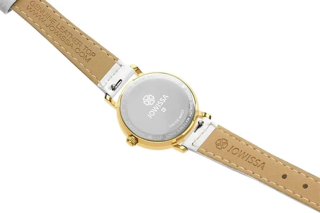 Roma Swiss Ladies Watch Gold White Finish J2.276.S