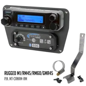 Rugged Radios Can-Am Commander Intercom and Radio Mount - Motorola CM300D / Vertex VX2200