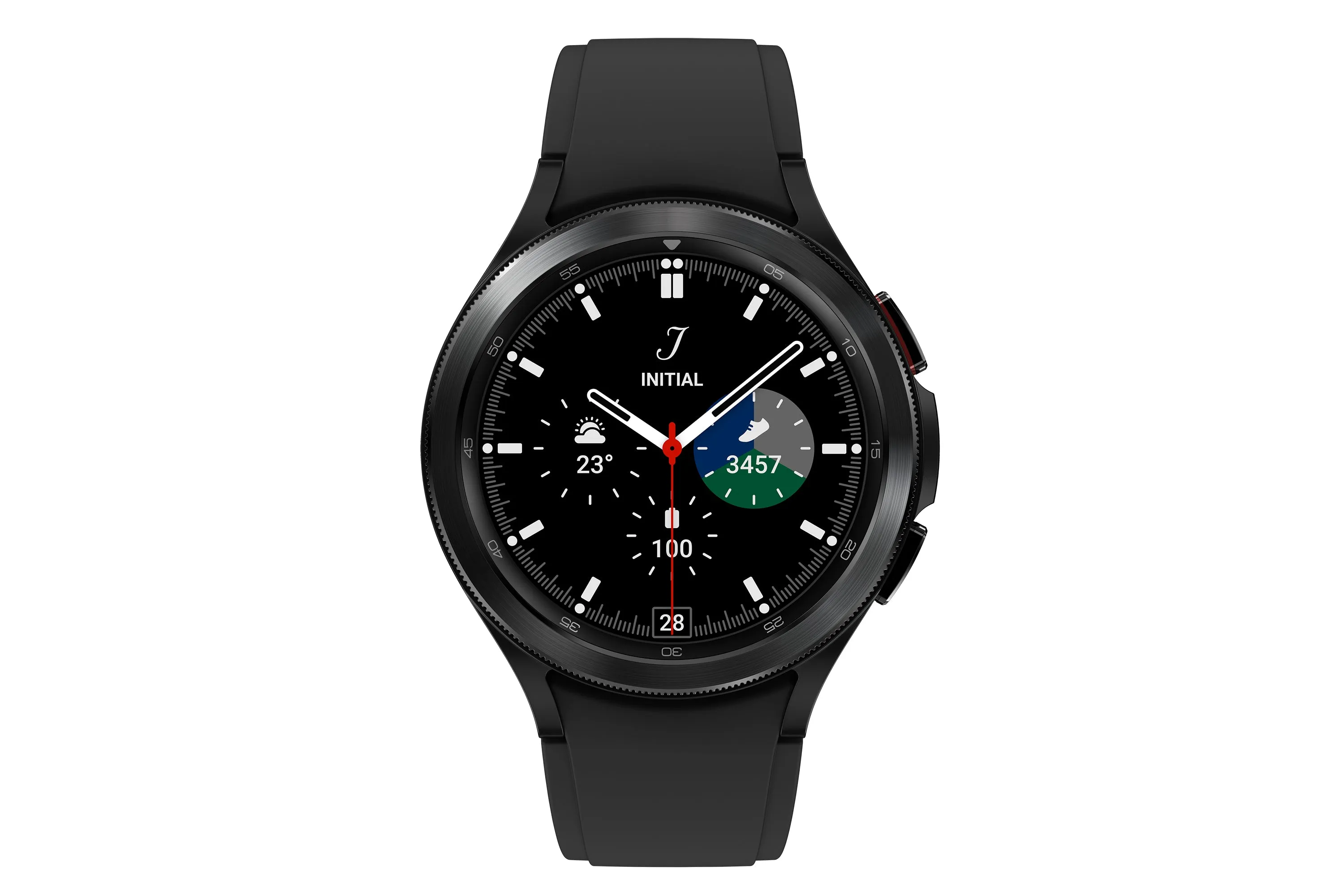 Samsung Galaxy Watch4 Classic 3.56 Cm (1.4") Oled 46 Mm Digital 450 X 450 Pixels Touchscreen 4G Black Wi-Fi Gps (Satelli