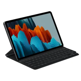 Samsung Wireless Slim Book Cover Keyboard for Galaxy Tab S7 / S7 Lite / S8 (11") Android OS Tablet with DeX Mode, Anti-Microbial Coating, Function Key Support (Black) | EF-DT630UBEGWW