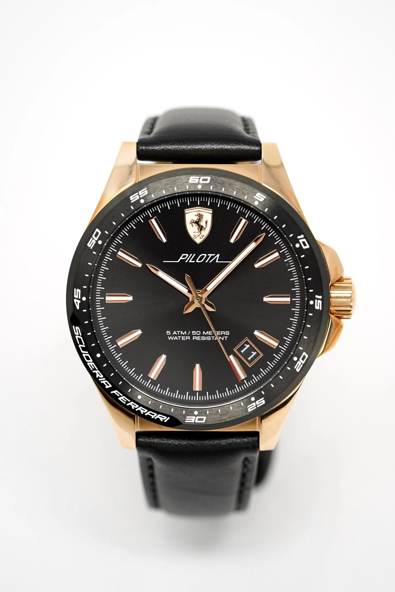 Scuderia Ferrari Watch Pilota Rose Gold FE-083-0522