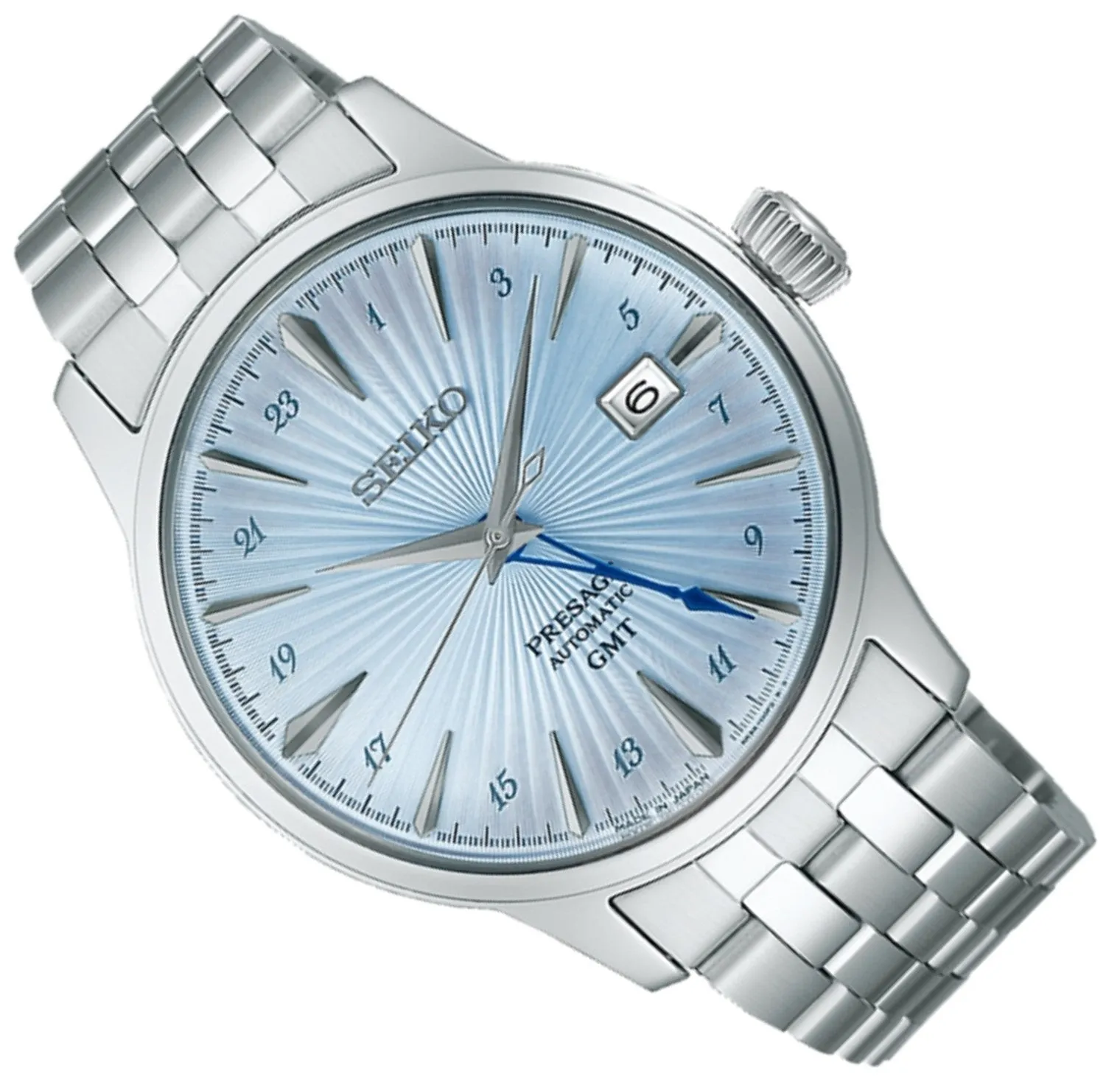 Seiko Presage SSK037J1 Silver Automatic Watch for Men