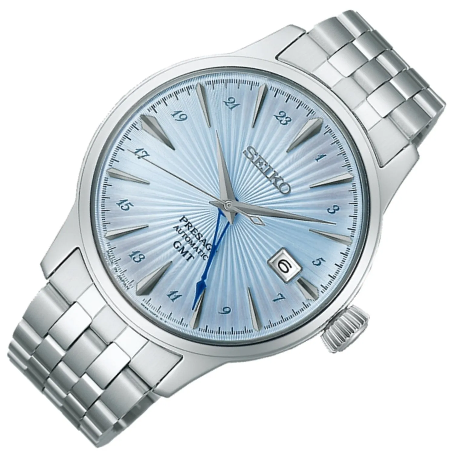 Seiko Presage SSK037J1 Silver Automatic Watch for Men