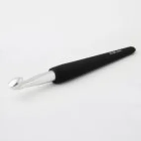 Silver Soft Feel Aluminium Crochet Hook by KnitPro