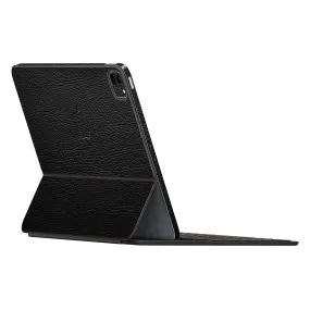 Smart Keyboard FOLIO for iPad Pro 12.9" LUXURIA RIDERS Black LEATHER Textured Skin