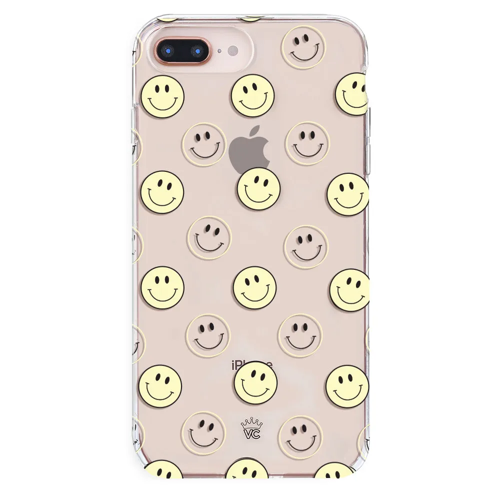 Smiley Clear iPhone Case