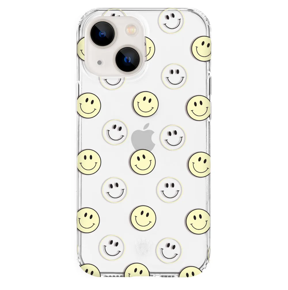 Smiley Clear iPhone Case