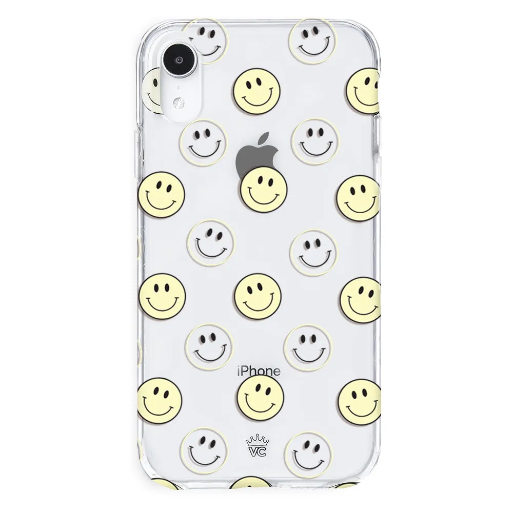 Smiley Clear iPhone Case