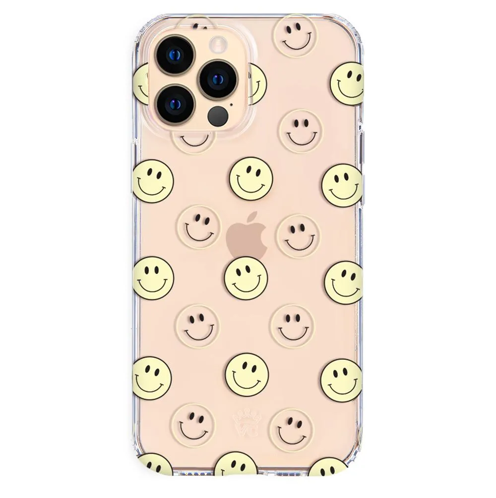 Smiley Clear iPhone Case