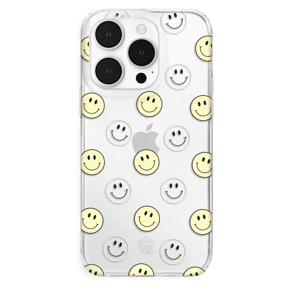 Smiley Clear iPhone Case