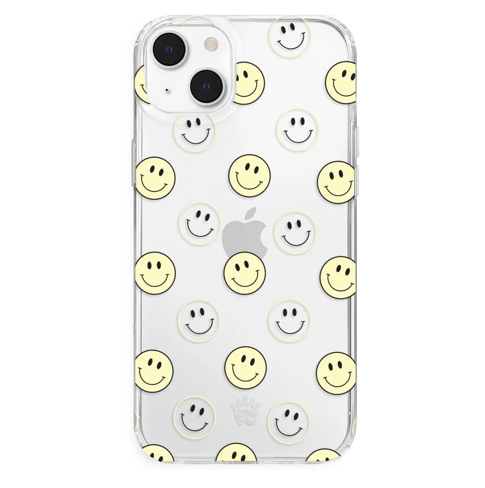 Smiley Clear iPhone Case