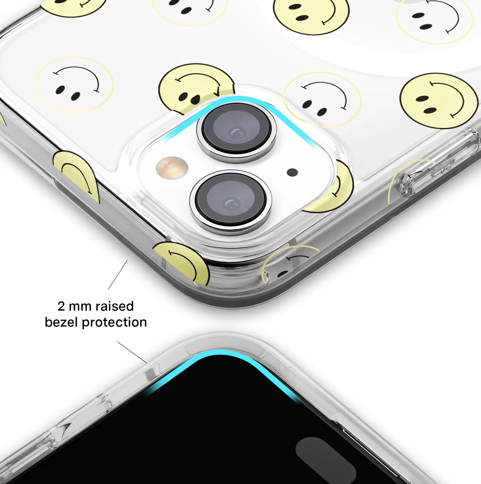 Smiley Clear iPhone Case