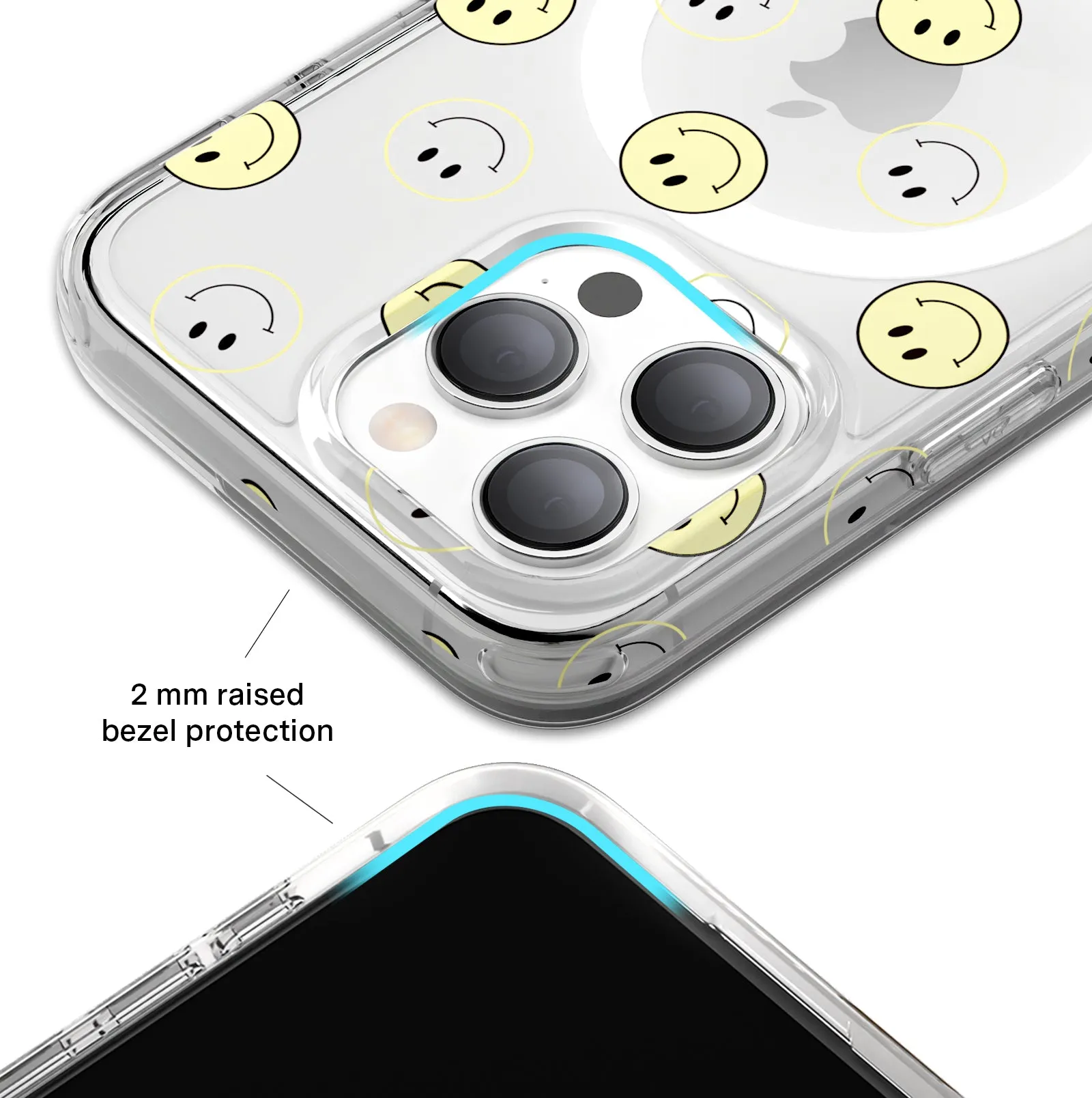 Smiley Clear iPhone Case