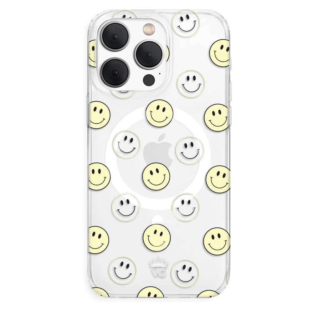 Smiley Clear iPhone Case