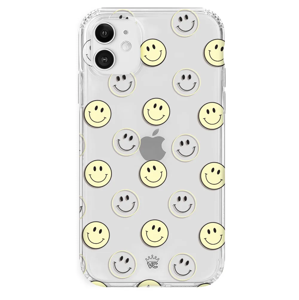 Smiley Clear iPhone Case