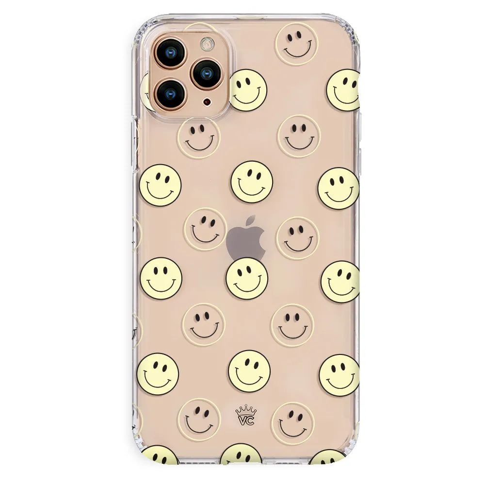 Smiley Clear iPhone Case