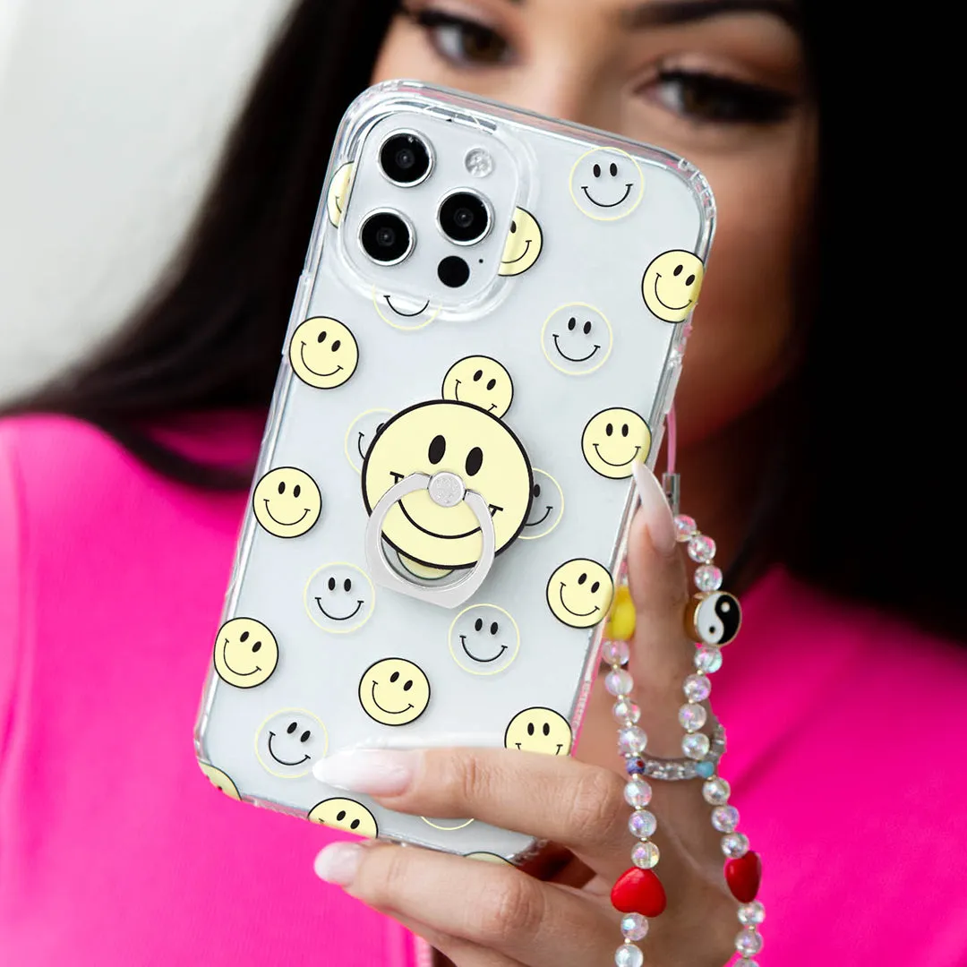 Smiley Clear iPhone Case