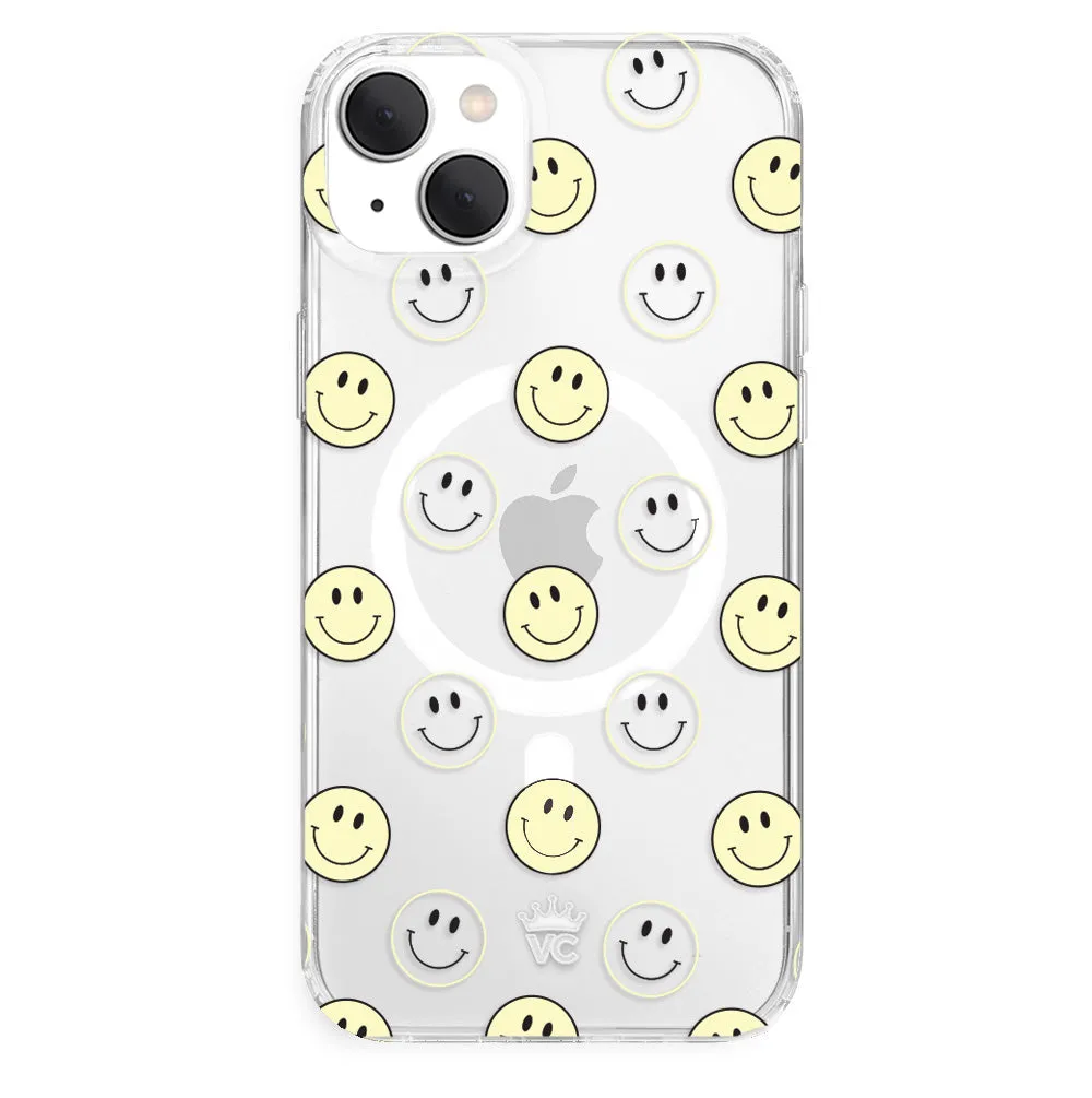 Smiley Clear iPhone Case