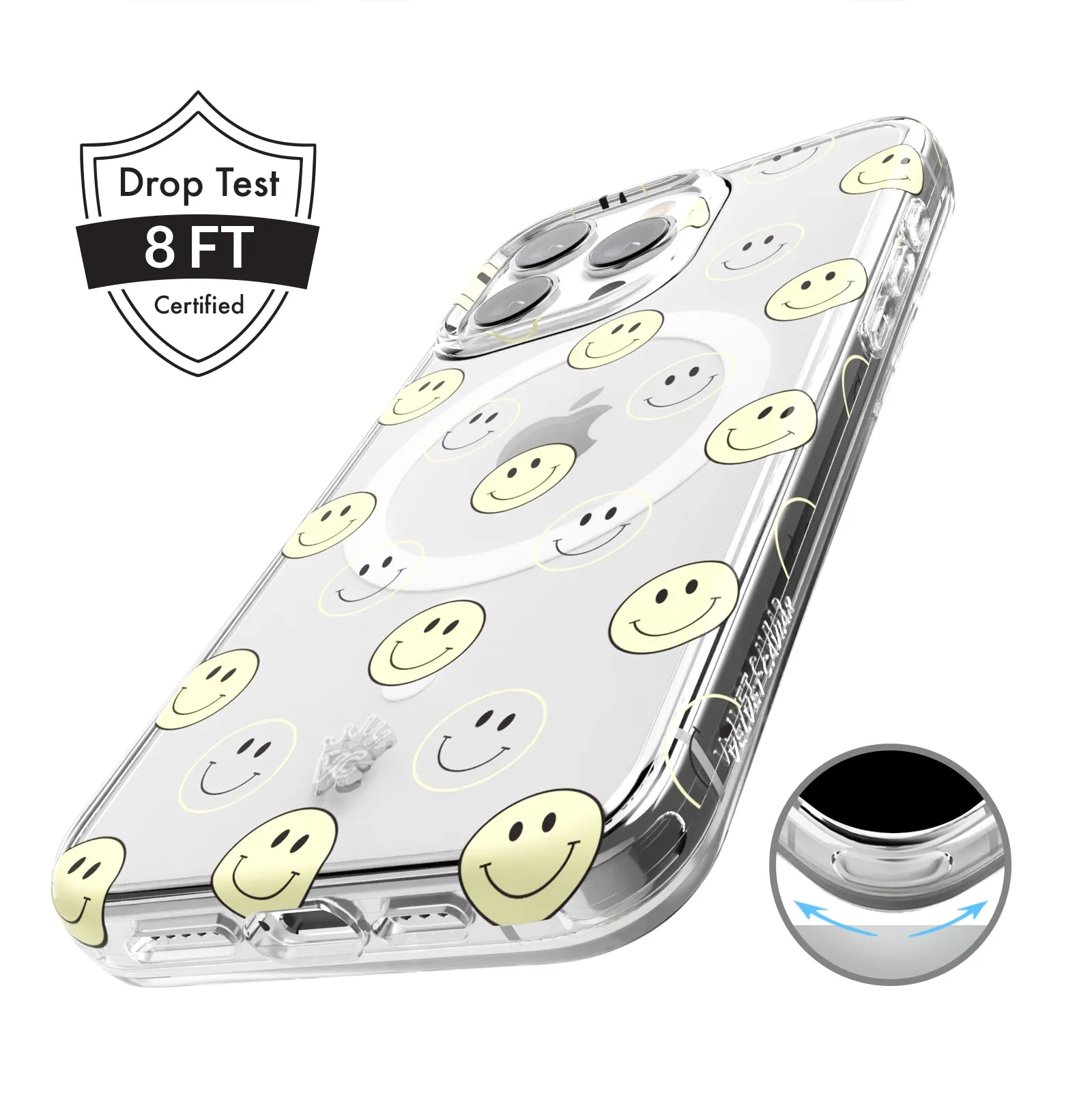 Smiley Clear iPhone Case