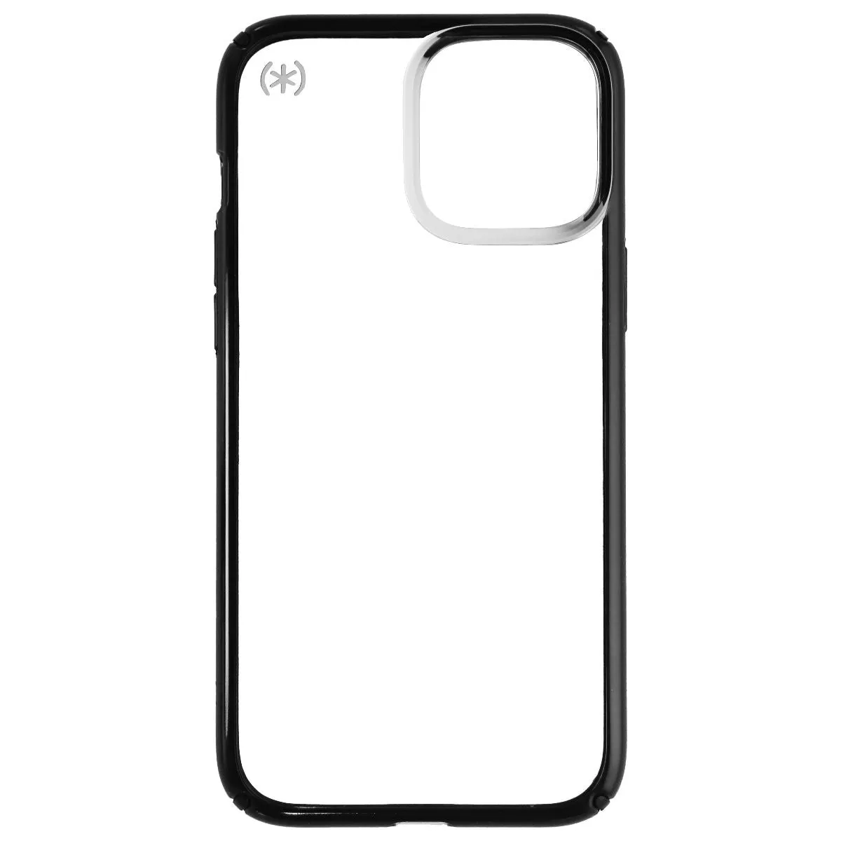 Speck Presidio Perfect-Clear Impact Geo Case for iPhone 12 Pro Max - Clear/Black