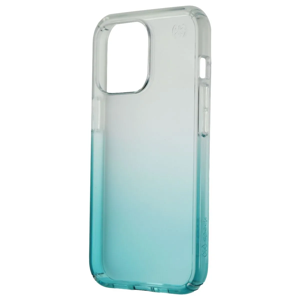 Speck Presidio Perfect Clear Ombre Case for iPhone 13 Pro - Clear/Teal Fade