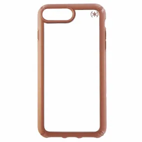 Speck Presidio Show Series Case for iPhone 8 Plus 7 Plus - Clear/Pink Rose Gold