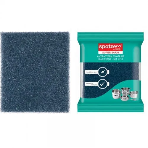 Spotzero Anti Bacteria Scrub Blue Pack