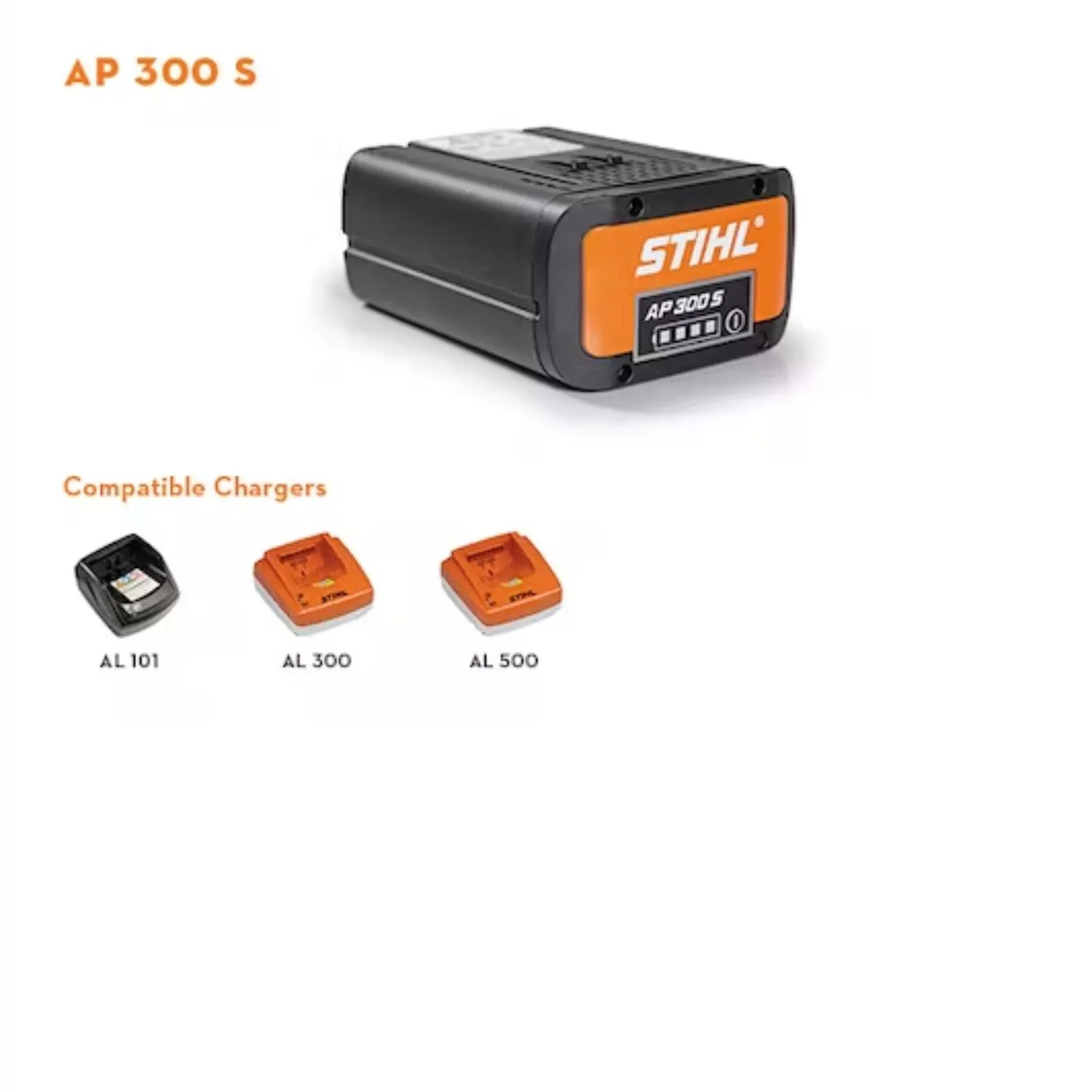 STIHL AP 300 S 36 Volt 7.2 Ah Lithium Ion Battery