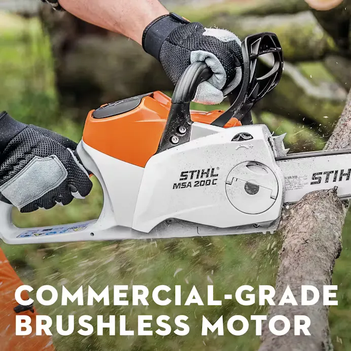 Stihl | MSA 200 C-B Battery-Powered Chainsaw | 12" bar w/o battery & charger (MA03 200 0008)