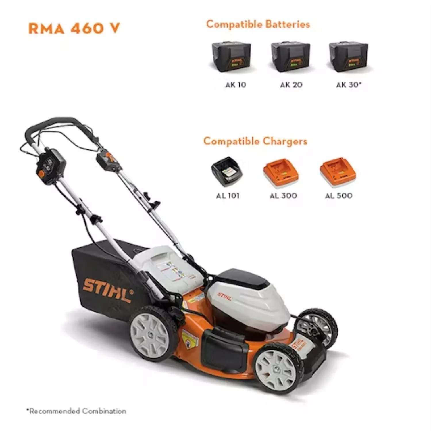 STIHL RMA 460 V Self Propelled Lawn Mower