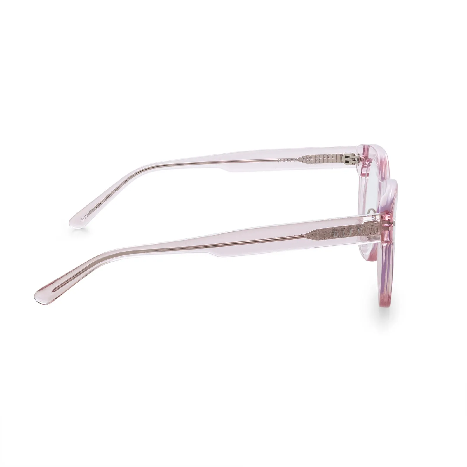 SUMMER - LIGHT PINK CRYSTAL   PRESCRIPTION GLASSES