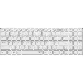 TASTIERA WIRELESS RAPOO KEYBOARD E9100 5G WHITE - LAYOUT ITA