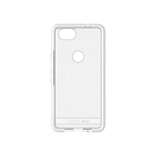 Tech 21 Evo Check Case Cover for Google Pixel 2 Clear White T21-5804