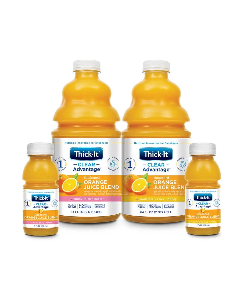 Thick-It Clear Advantage Thickened Orange Juice - Mildly Thick (Nectar)