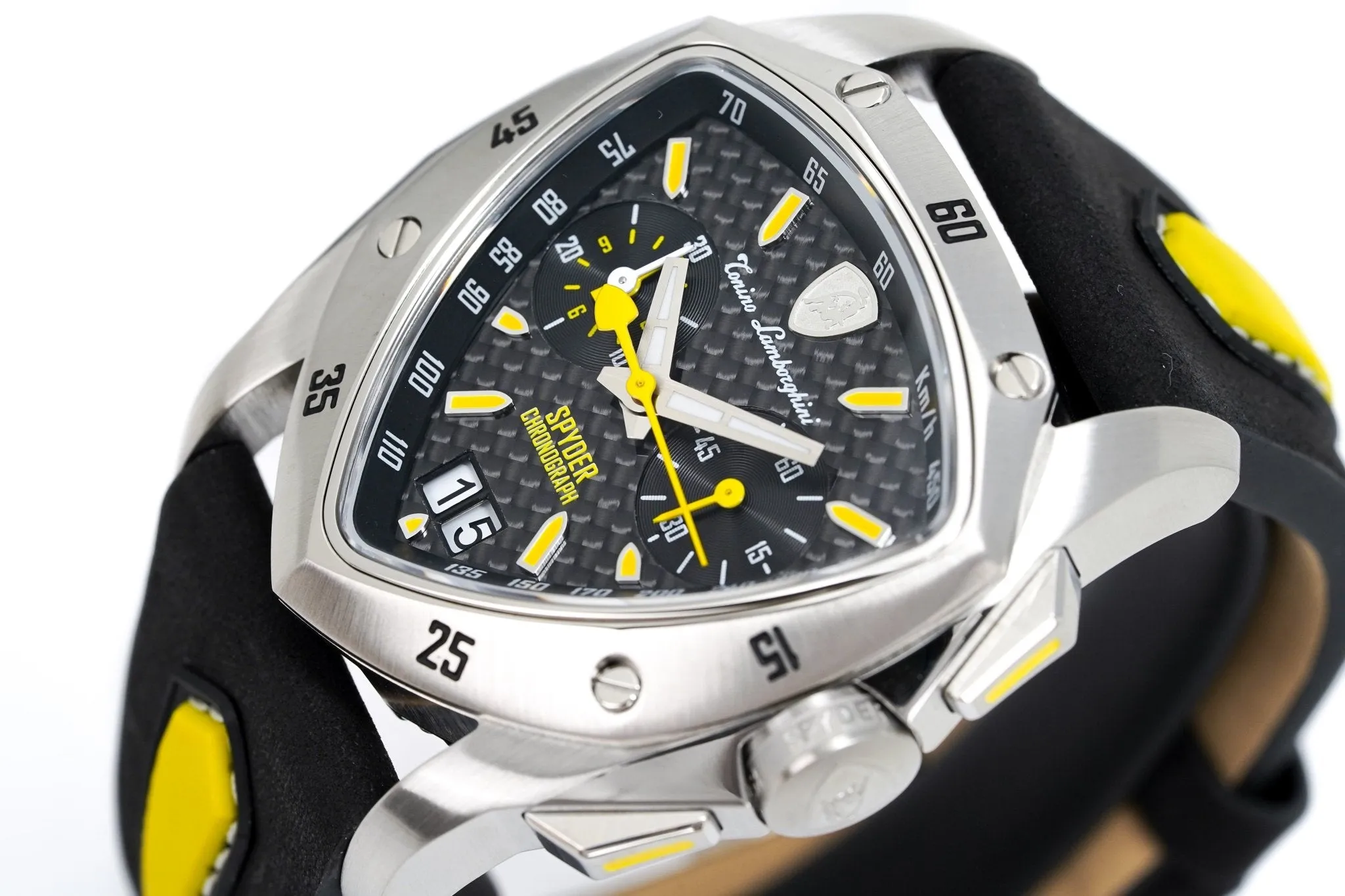 Tonino Lamborghini Men's Chronograph Watch New Spyder Yellow TLF-A13-2