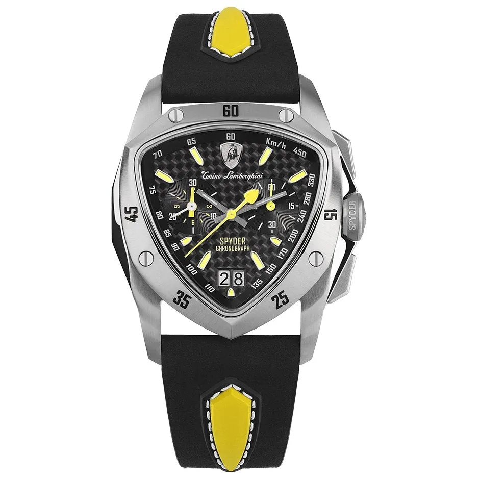 Tonino Lamborghini Men's Chronograph Watch New Spyder Yellow TLF-A13-2